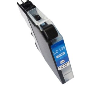 Compatible Brother LC125C Cyan Hi Cap Ink Cartridge [LC125XLC ]