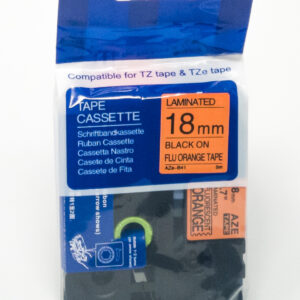 Compatible Brother P-Touch TZe-B41 Black on Orange also for TZ-B41 Label Cassette