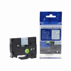 Compatible Brother P-Touch TZe-133 Blue on Clear also for TZ-133 Label Cassette