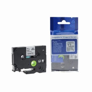 Compatible Brother P Touch TZe-231 Black on White also for TZ-231 Label Cassette