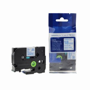 Compatible Brother P-Touch TZe-243 Blue on White also for TZ-243 Label Cassette