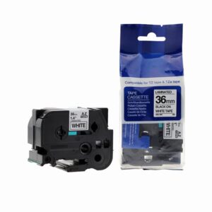 Compatible Brother P-Touch TZe-261 Black on White also for TZ-261 Label Cassette