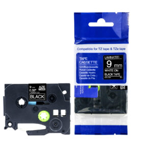 Compatible Brother P-Touch TZe-325 White on Black also for TZ-325 Label Cassette