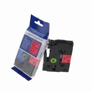 Compatible Brother P Touch TZe-431 Black on Red also for TZ-431 Label Cassette