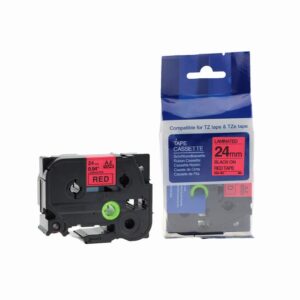 Compatible Brother P-Touch TZe-451 Black on Red also for TZ-451 Label Cassette