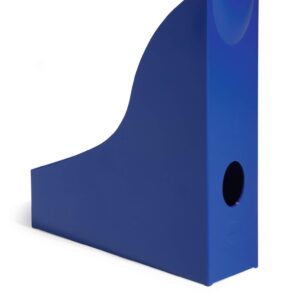 Durable Magazine Rack BASIC Blue