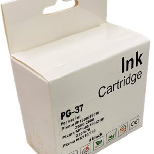 Remanufactured Canon PG-37 Black Inkjet