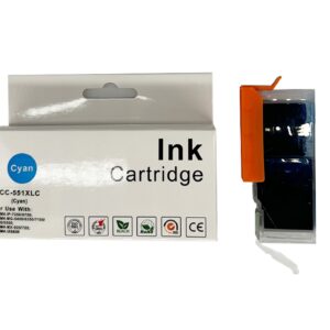 Compatible Canon CLI-551XLC Cyan Inkjet