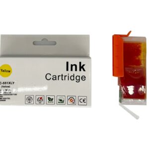 Compatible Canon CLI-551XLY Yellow Inkjet