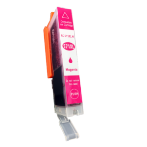 Comp Canon CLI-571XLM Hi Yld Magenta Ink Ctg 0333C001