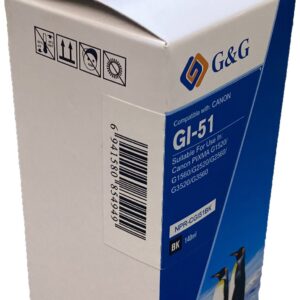 Compatible Canon GI-51PGBK Pigment Black Ink Bottle
