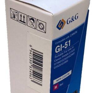 Compatible Canon GI-51M Magenta Ink Bottle