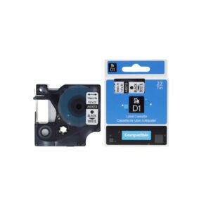 Compatible Dymo LM360D Black on White 45013 S0720530 Label Cassette