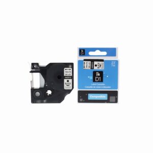 Compatible Dymo YT-40910 Black on Clear S0720670 Label Cassette