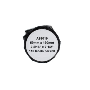Compatible Dymo 99019 Large Lever Arch S0722480 Paper File Labels