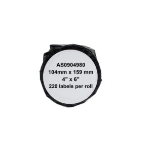Comp Dymo S0904980 Ex Large Shipping Labels 4XL (Paper) Pack of 220 Unchipped