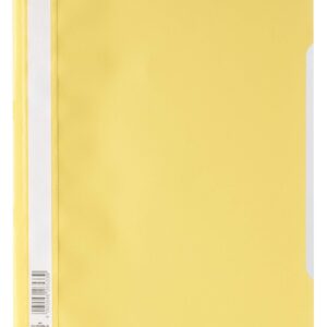 Durable Clear View A4 Folder Yellow