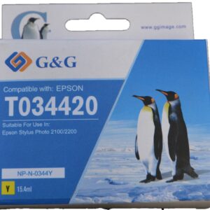 Compatible Epson T0344 Yellow T034440 Inkjet