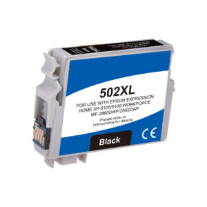 Compatible Epson 502XLBK Black Hi Cap C13T02W14010 Inkjet
