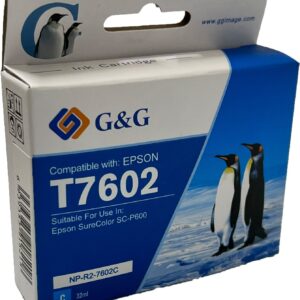 Compatible Epson T7602 Cyan C13T760240 Inkjet