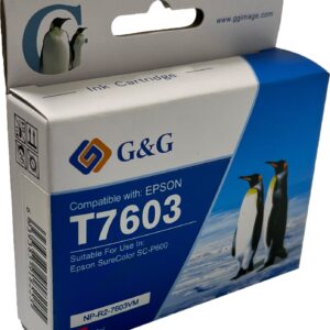 Compatible Epson T7603 Vivid Magenta C13T760340 Inkjet