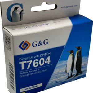 Compatible Epson T7604 Yellow C13T760440 Inkjet