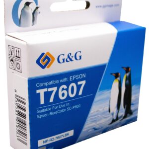 Compatible Epson T7607 Light Black C13T760740 Inkjet