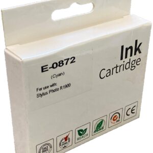 Compatible Epson T0872 Cyan T08724010 Inkjet