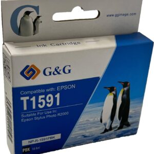 Compatible Epson T1591 Photo Black C13T159140 Inkjet