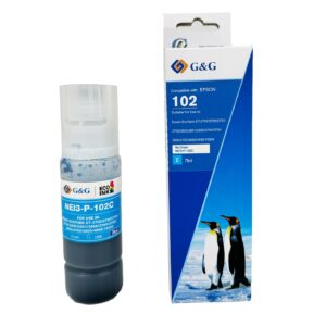 Compatible Epson  102 Ecotank Cyan Ink Bottle C13T03R240