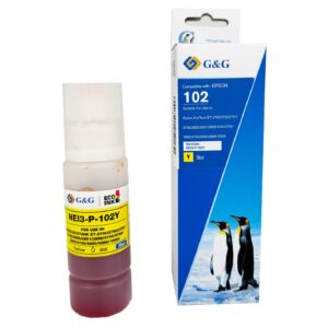 Compatible Epson  102 Ecotank Yellow Ink Bottle C13T03R440