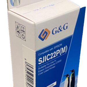 Compatible Epson G+G SJIC22M C33S020582 Magenta Inkjet