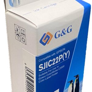 Compatible Epson G+G SJIC22Y C33S020583 Yellow Inkjet