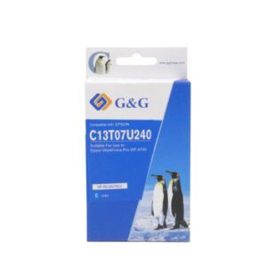 Comp Epson G+G 407XL C13T07U240 Cyan Ink Cartridge