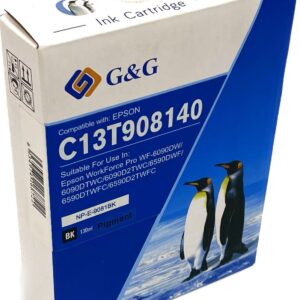 Compatible Epson T9081 Black Hi Cap C13T908140 Inkjet