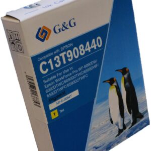 Compatible Epson T9084 Yellow Hi Cap C13T908440 Inkjet