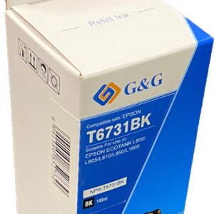 Compatible Epson C13T67314A Black Ink Bottle