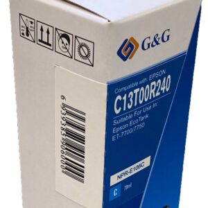 Compatible Epson  106 Ecotank Cyan Ink Bottle C13T00R240
