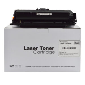 Remanufactured HP CE260X Black Hi Cap 649X Toner