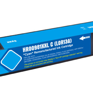 Remanufactured HP 981Y Cyan Extra Hi Cap L0R13A Inkjet
