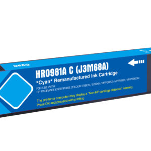 Remanufactured HP 981A Cyan J3M68A Inkjet