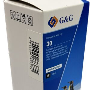 Compatible HP  1VU29AE 30 Black Ink Bottle