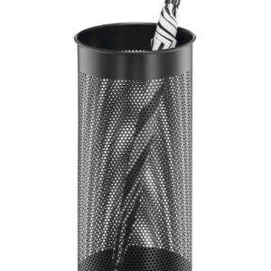 Durable Metal Umbrella Stand Black
