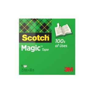 Scotch Magic Tape, 25 mm x 66 m, 1 Roll/Pack