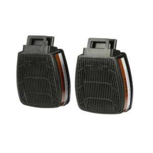 3M D8095 Secure Click A2P3 R Filter Dual Flow - Pack of 8