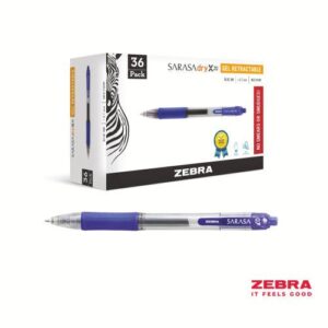 SARASA Gel Retractable Rollerball 0.7mm Pen Blue Ink Box 12