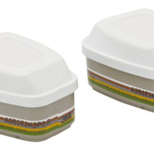 3M Abek2P3R Filter Bayonet Fitting System White 6099 (Pack of 4)