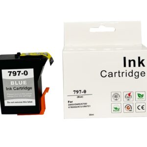 Compatible Pitney Bowes DM50 Blue 797-0 K780001 2 Ink