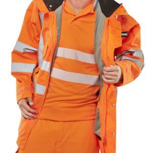 Beeswift Elsener 7 In 1 Jacket Orange 3XL