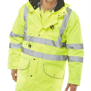Beeswift Elsener 7 In 1 Jacket Saturn Yellow 3XL